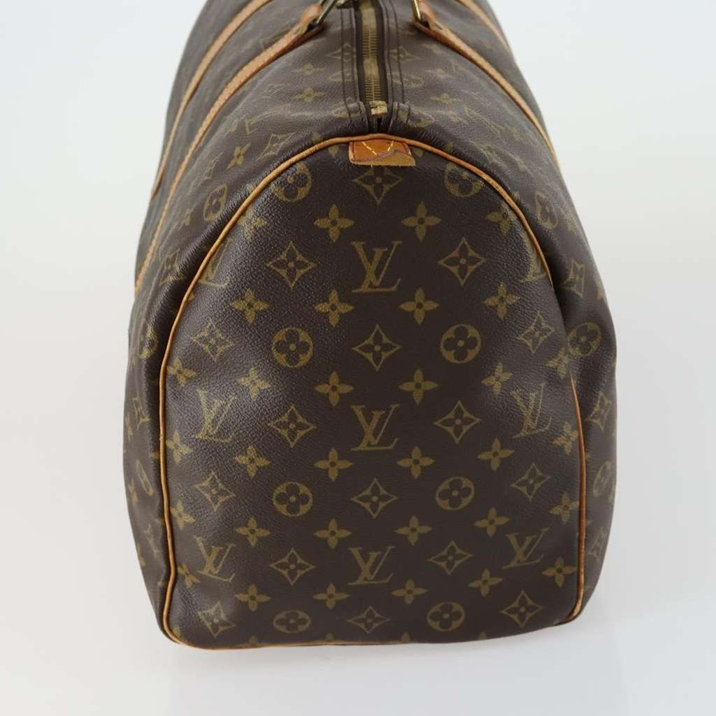 Louis Vuitton Keepall Bag Brown Canvas Fair condition - Inside View