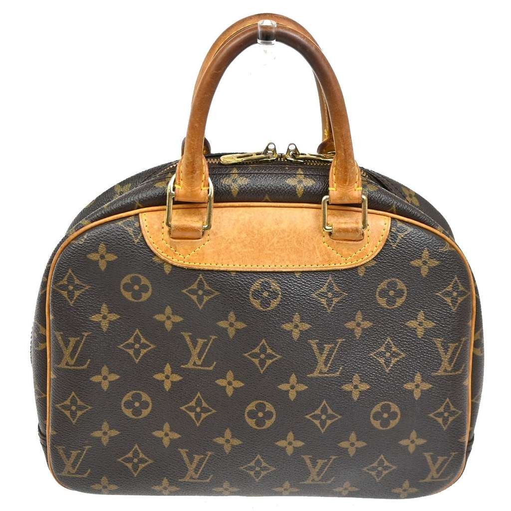 Louis Vuitton Trouville Handbag Brown Canvas Good condition - Back View