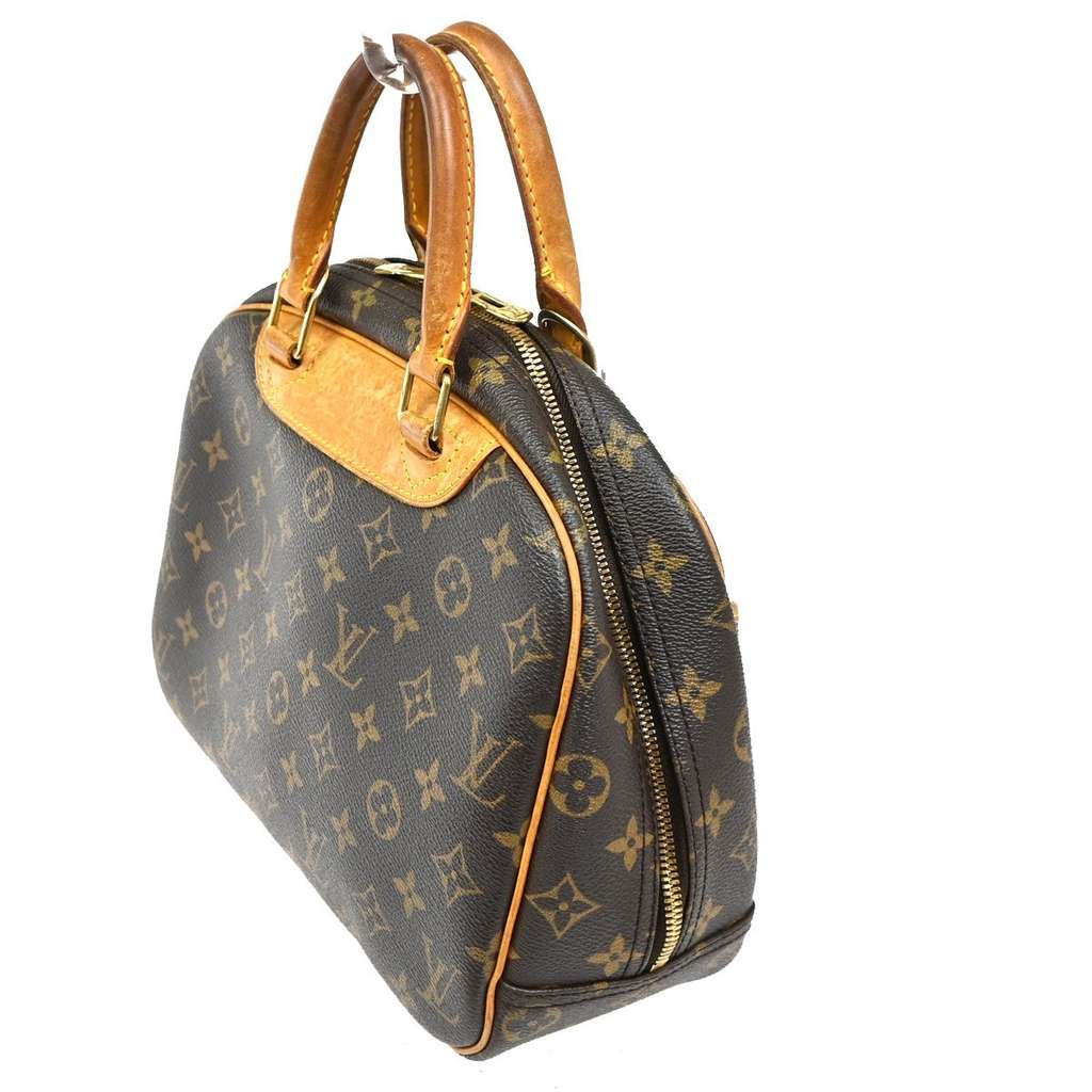 Louis Vuitton Trouville Handbag Brown Canvas Good condition - Model View