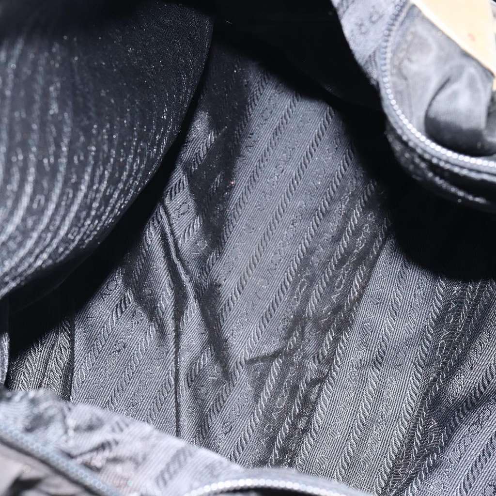 Prada Vintage Shoulder Bag Black Good condition - Box View