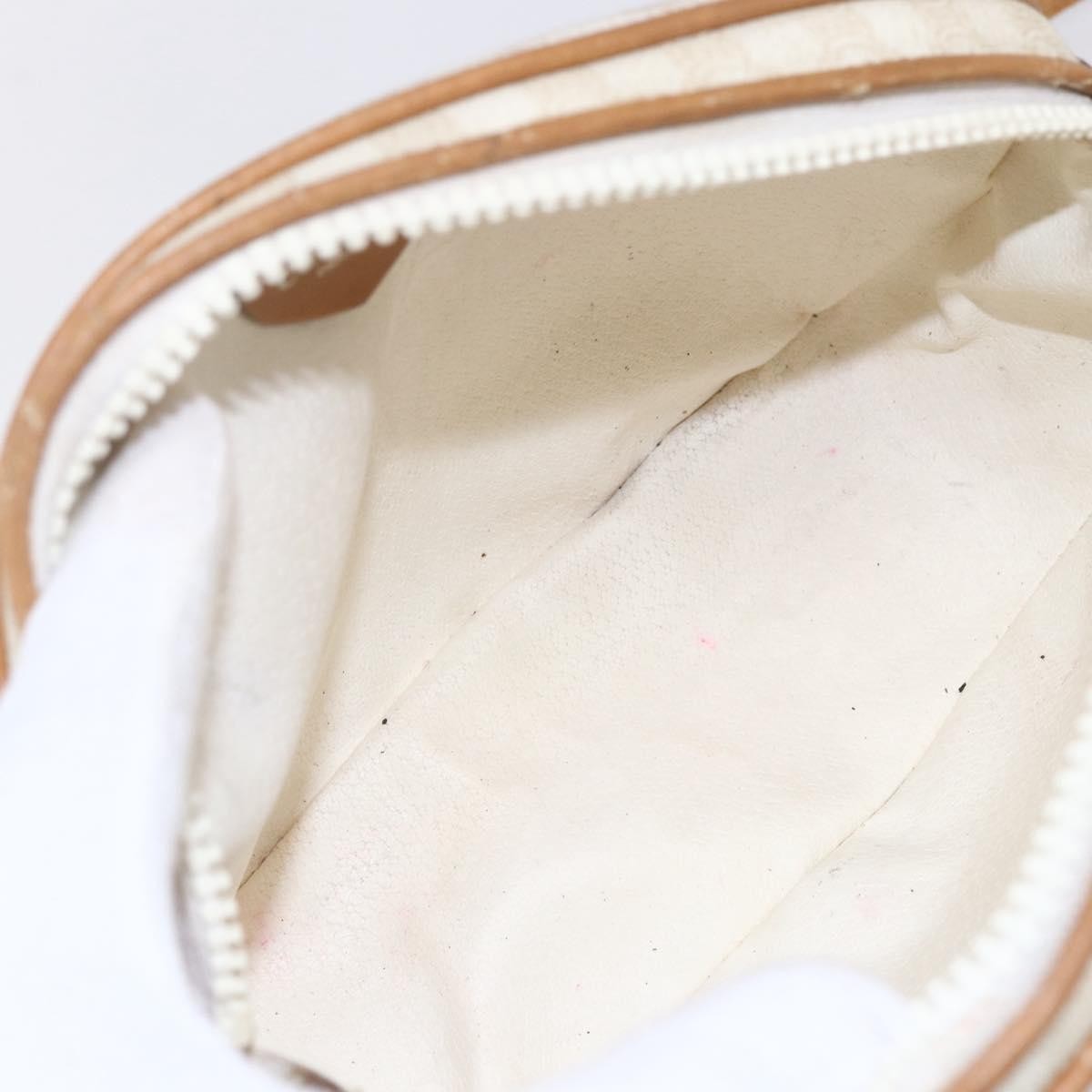 Celine Macadam Shoulder Bag White Good condition - Box View