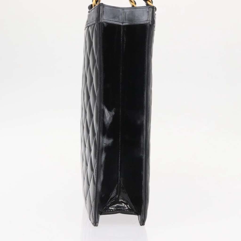 Chanel Chocolate bar tote Black Good condition - Inside View