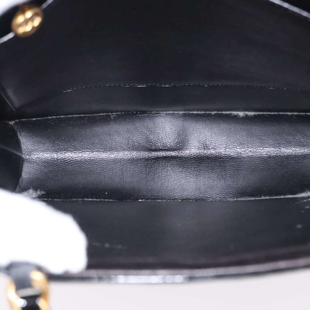 Chanel Chocolate bar tote Black Good condition - Box View