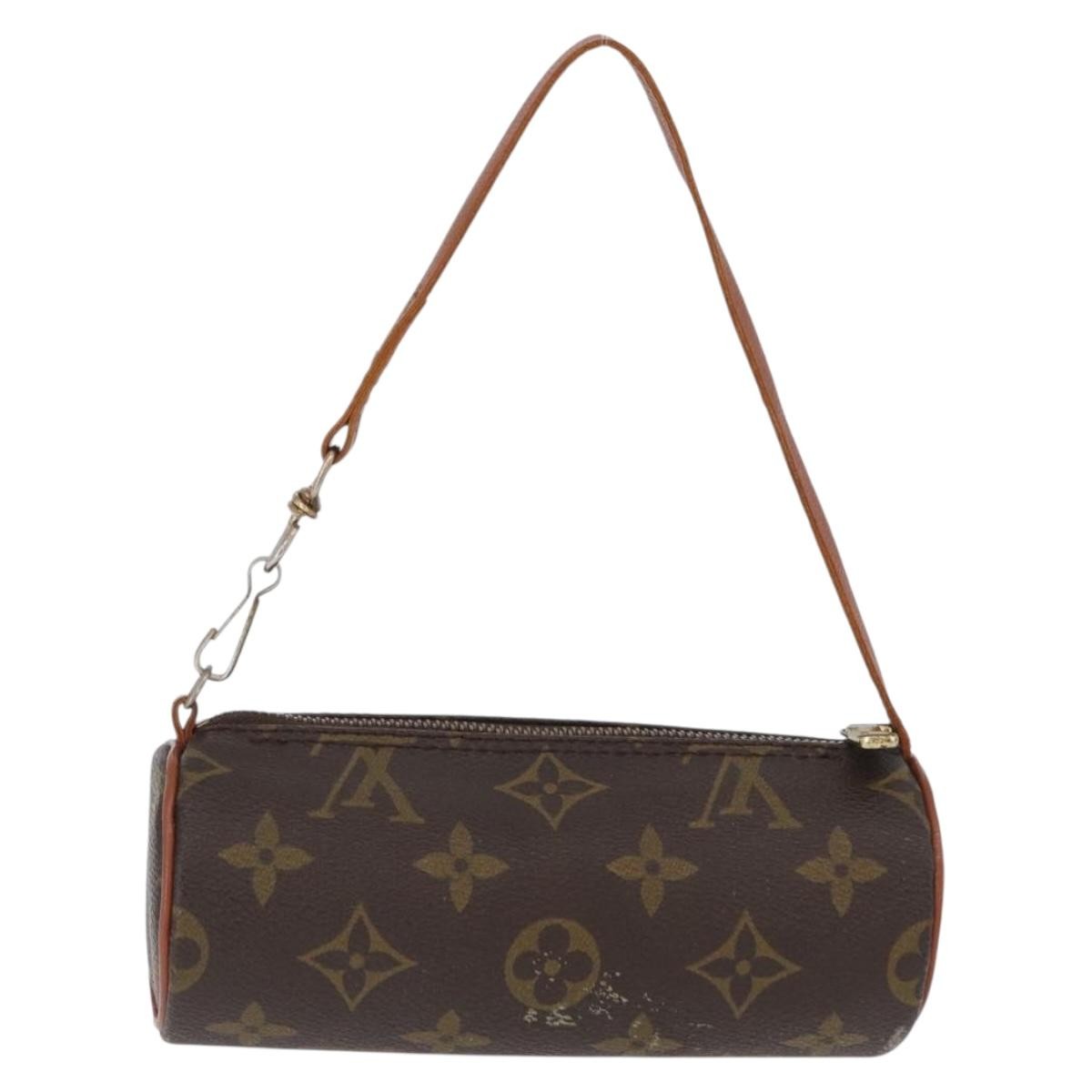 Louis Vuitton Papillon Pochette Brown Canvas Good condition - Back View