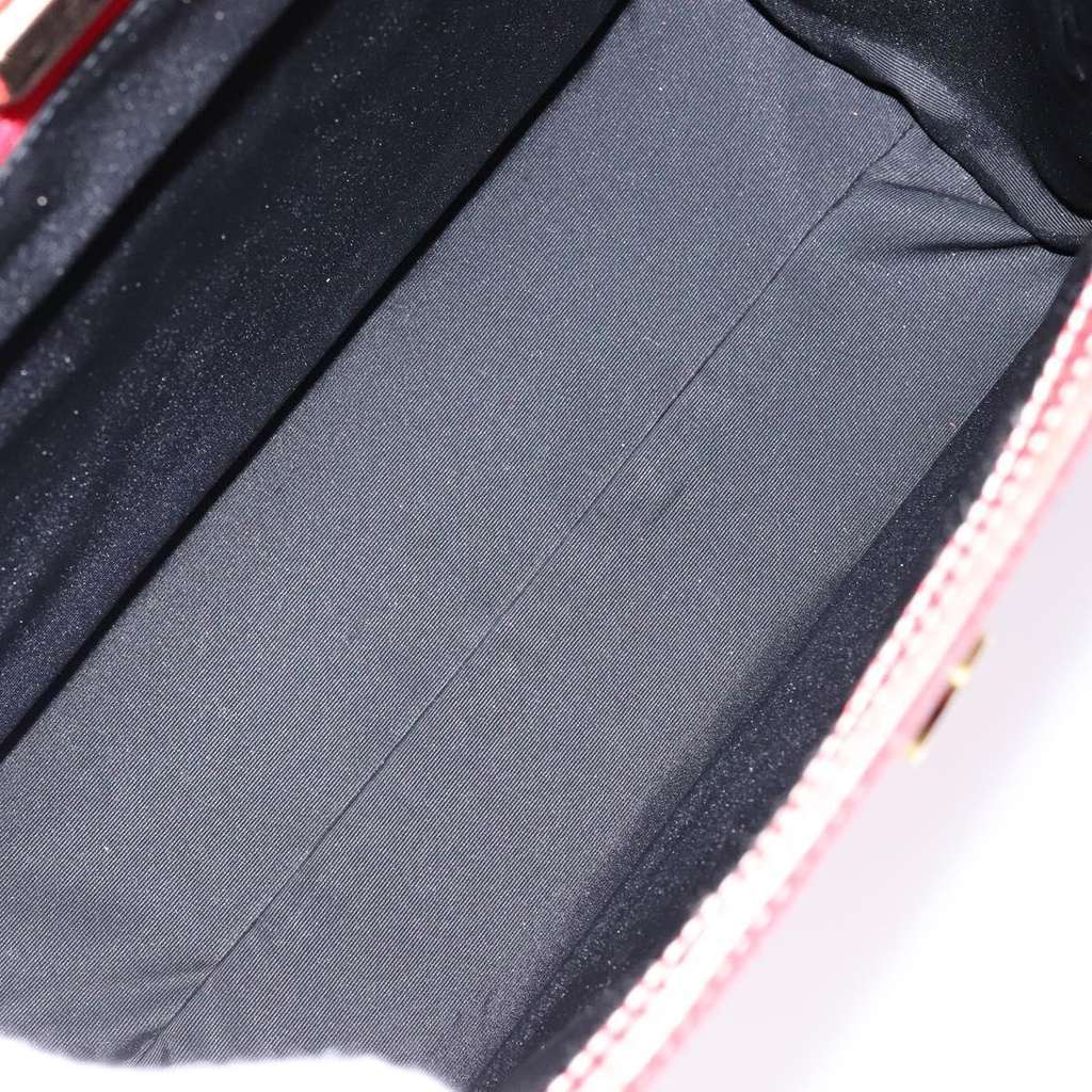 Loewe Vintage Shoulder Bag Red Leather Good condition - Box View