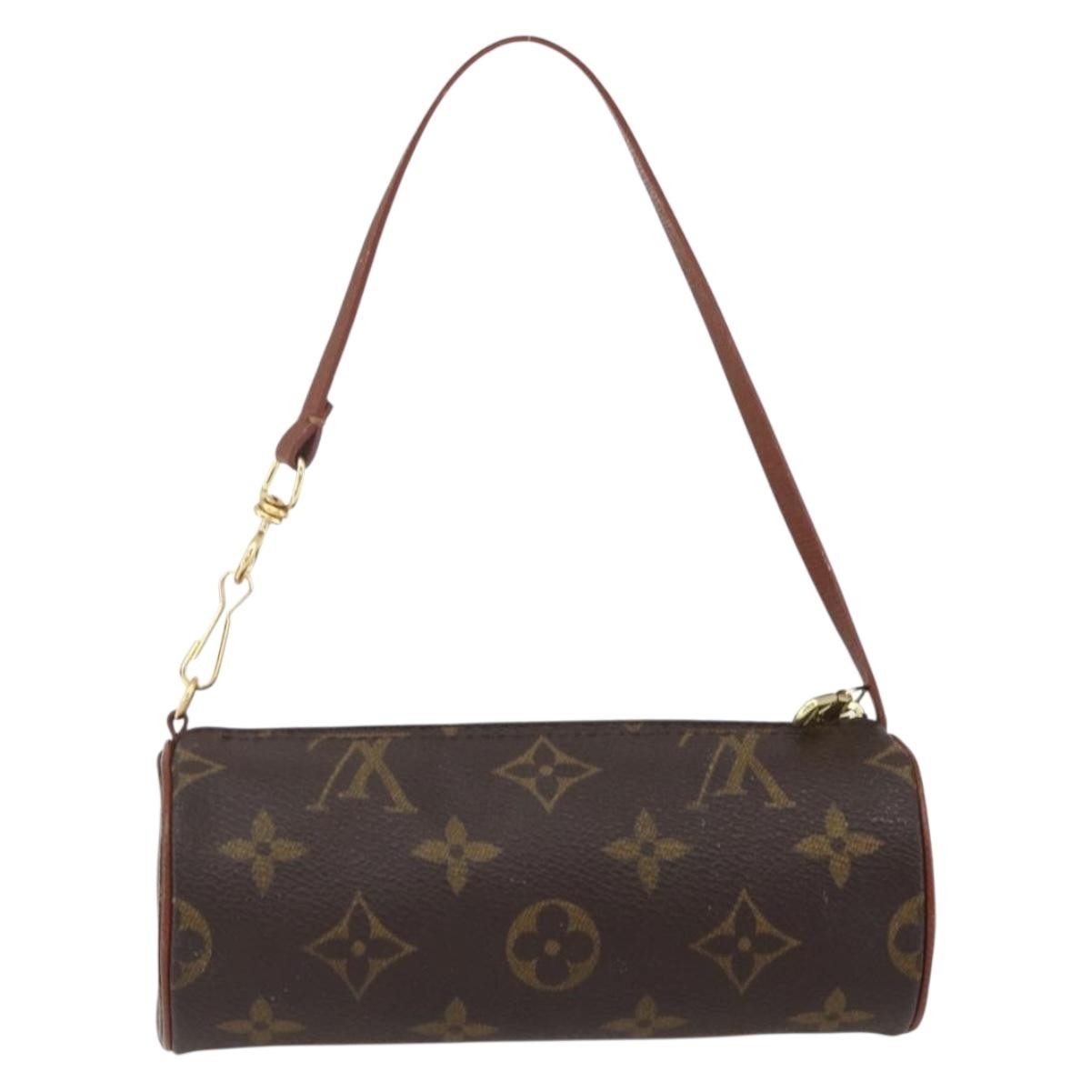 Louis Vuitton Papillon Pochette Brown Canvas Good condition - Back View