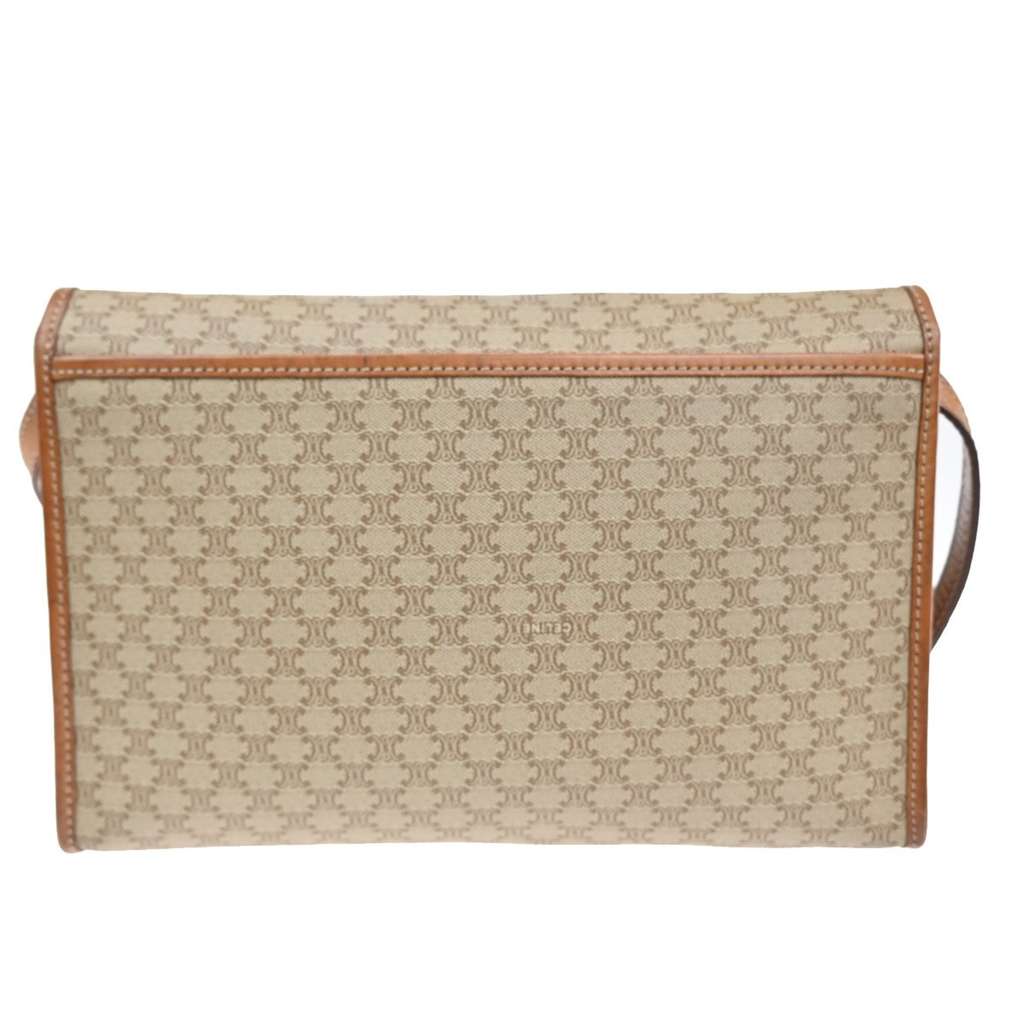 Celine Macadam Pochette Beige Good condition - Back View