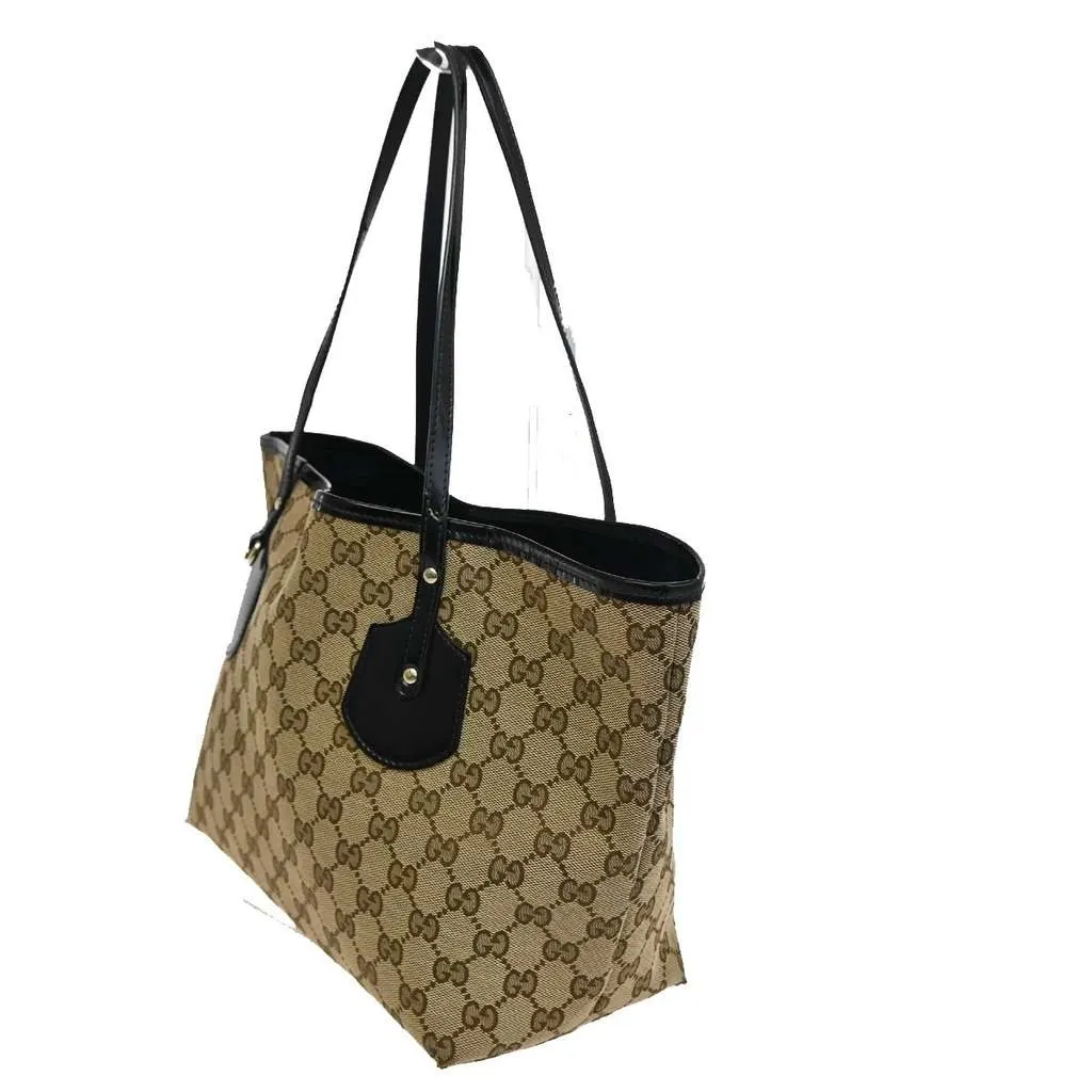 Gucci Jolie Tote Brown Canvas Good - Inside View
