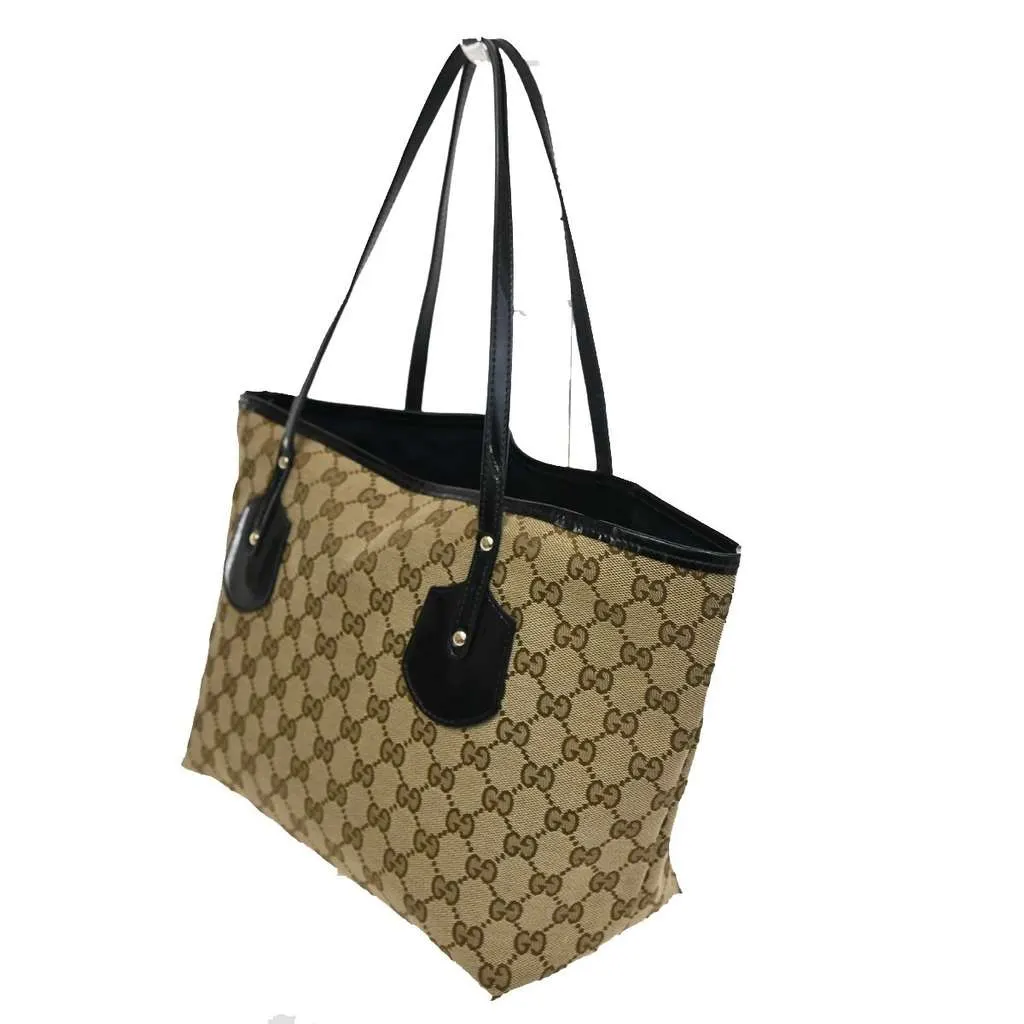 Gucci Jolie Tote Brown Canvas Good - Model View