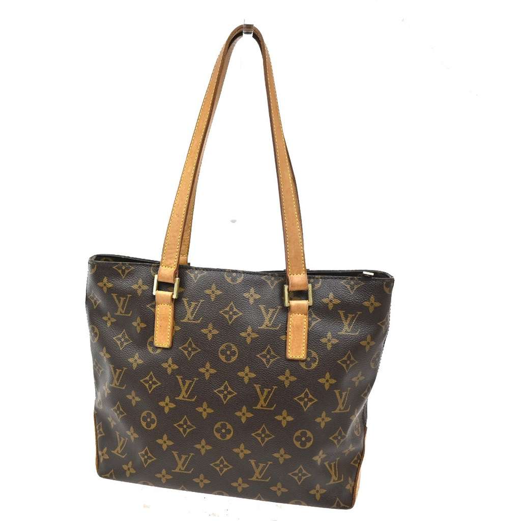 Louis Vuitton Cabas Piano Brown Canvas Fair condition - Back View