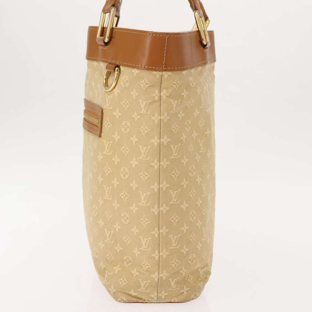 Louis Vuitton Lucille Handbag Beige Canvas Good condition - Inside View