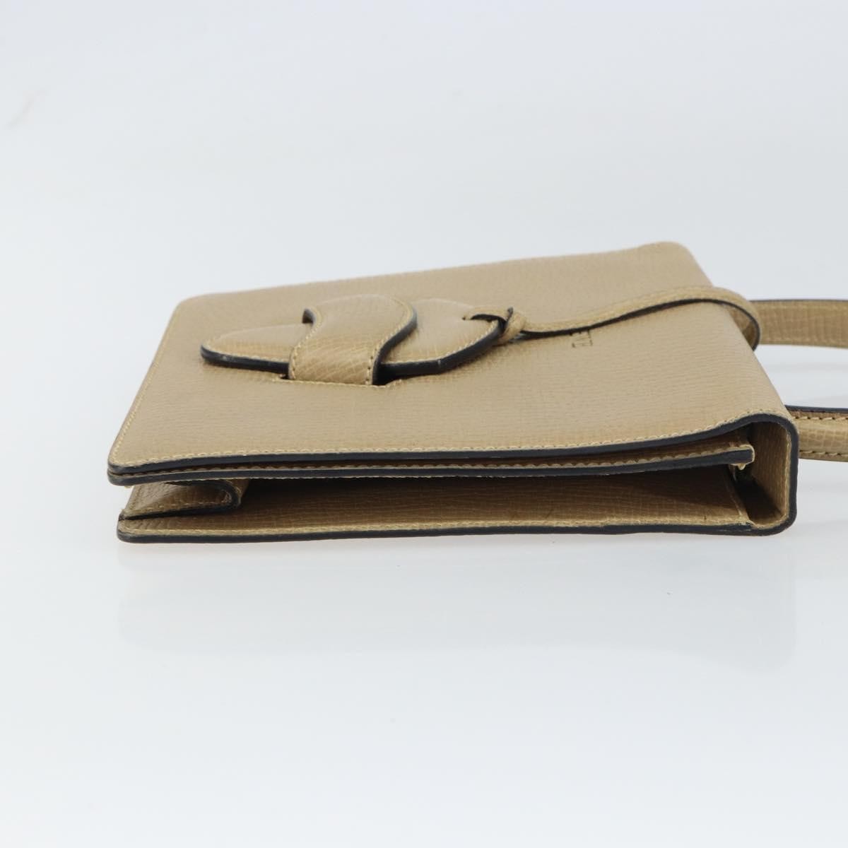 Loewe Barcelona Shoulder Bag Beige Leather Fair condition - Inside View