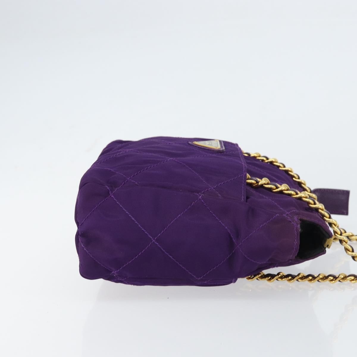 Prada Re-Edition 1995 Chain Tote Purple Good condition - Inside View