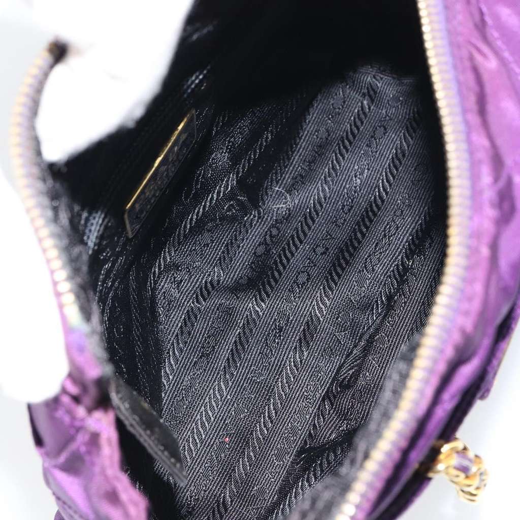 Prada Re-Edition 1995 Chain Tote Purple Good condition - Box View