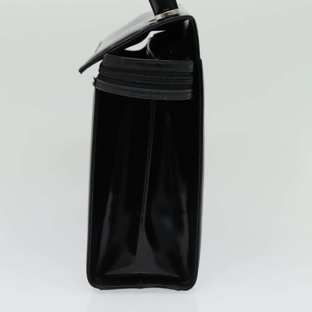 Salvatore Ferragamo Gancini handbag Black Good condition - Model View