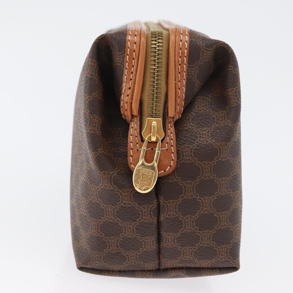 Celine Macadam Pochette Brown Canvas Good condition - Model View