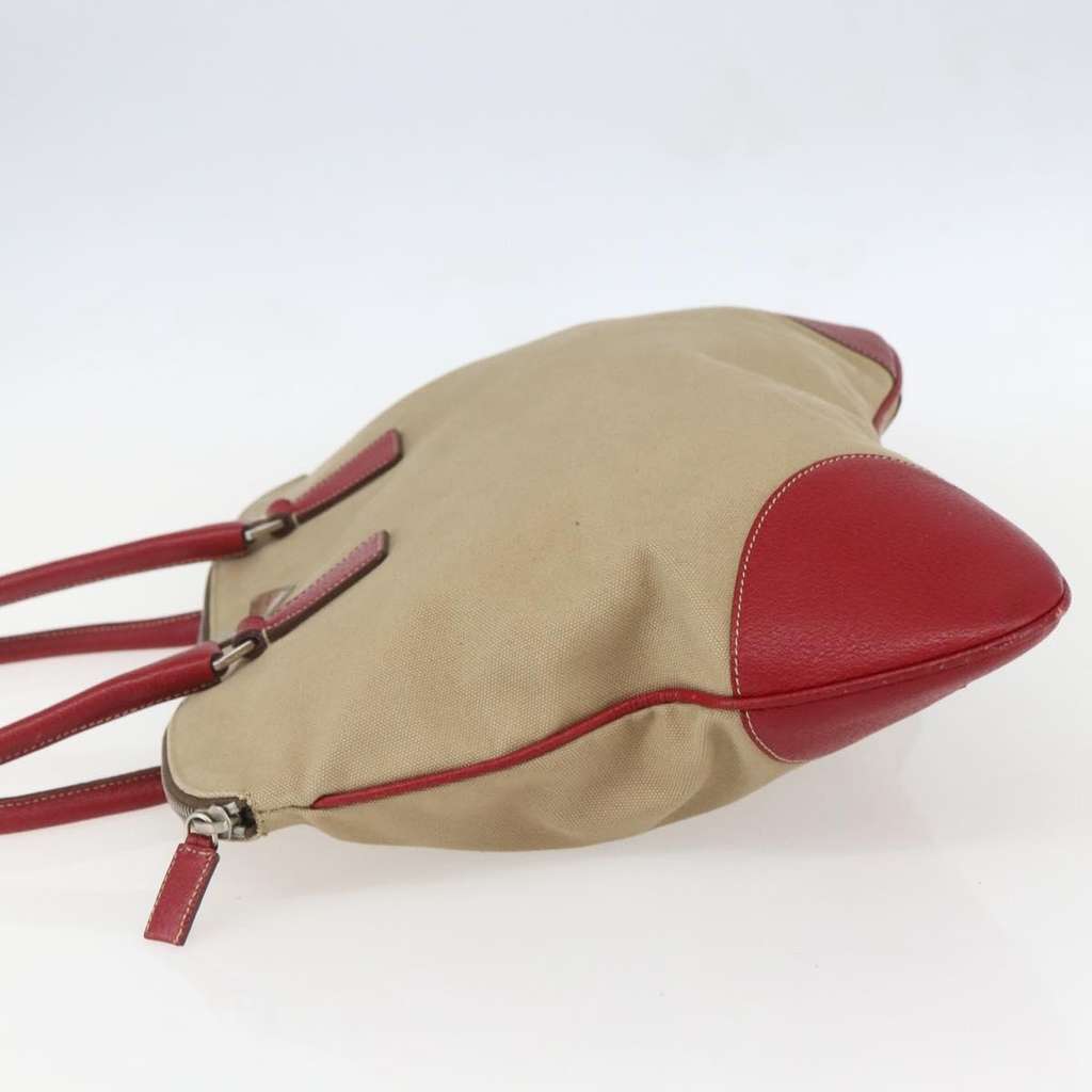 Prada Vintage Handbag Beige Canvas Good condition - Inside View