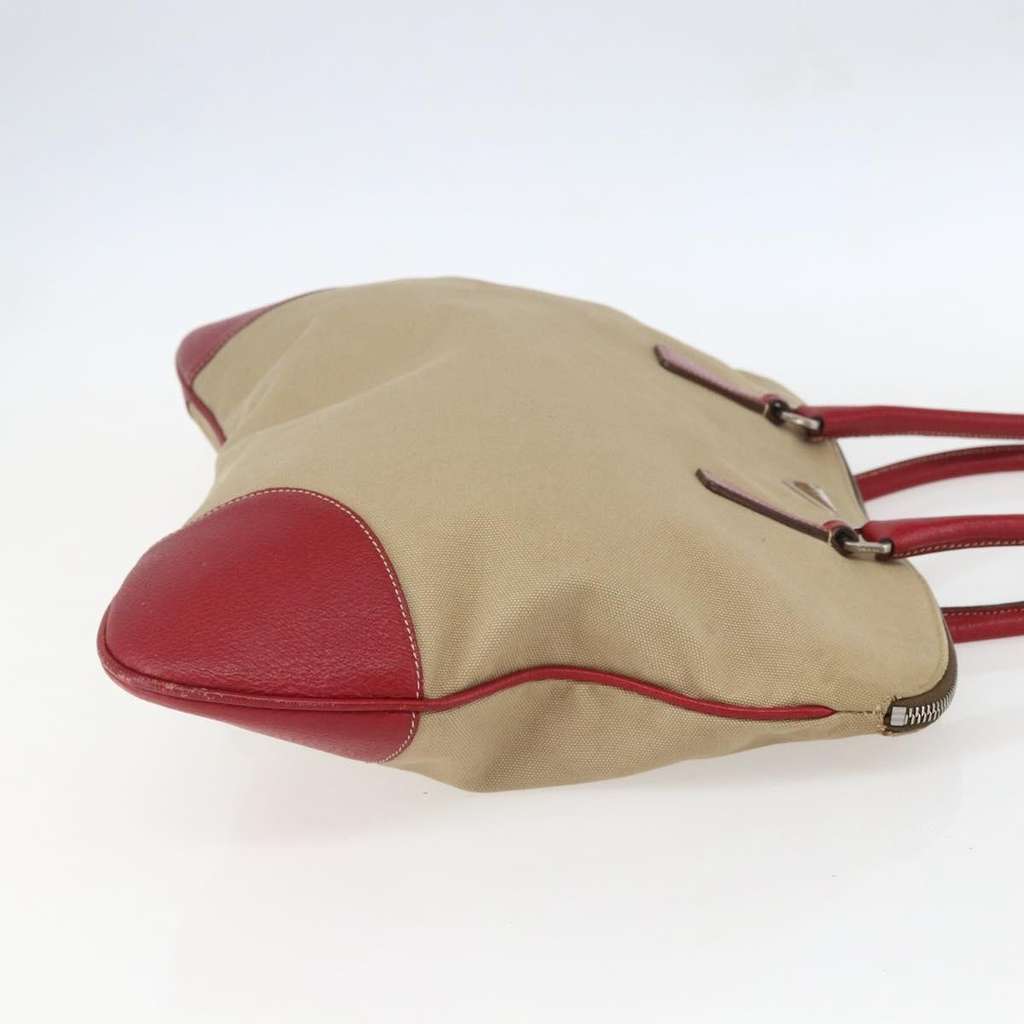 Prada Vintage Handbag Beige Canvas Good condition - Model View