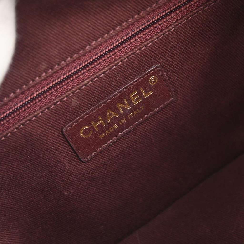 Chanel Coco Curve Vanity Case Black Leather Good condition - Model View