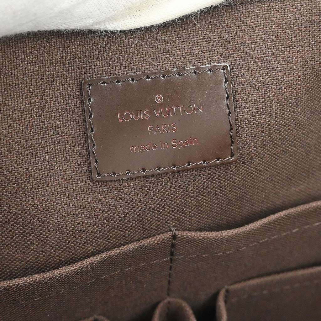Louis Vuitton Porte-Documents Jour Bag Brown Canvas Good condition - Model View