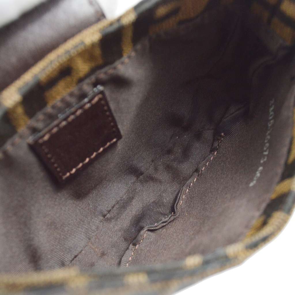 Fendi Cookie Hobo Brown Canvas Good condition - Inside View