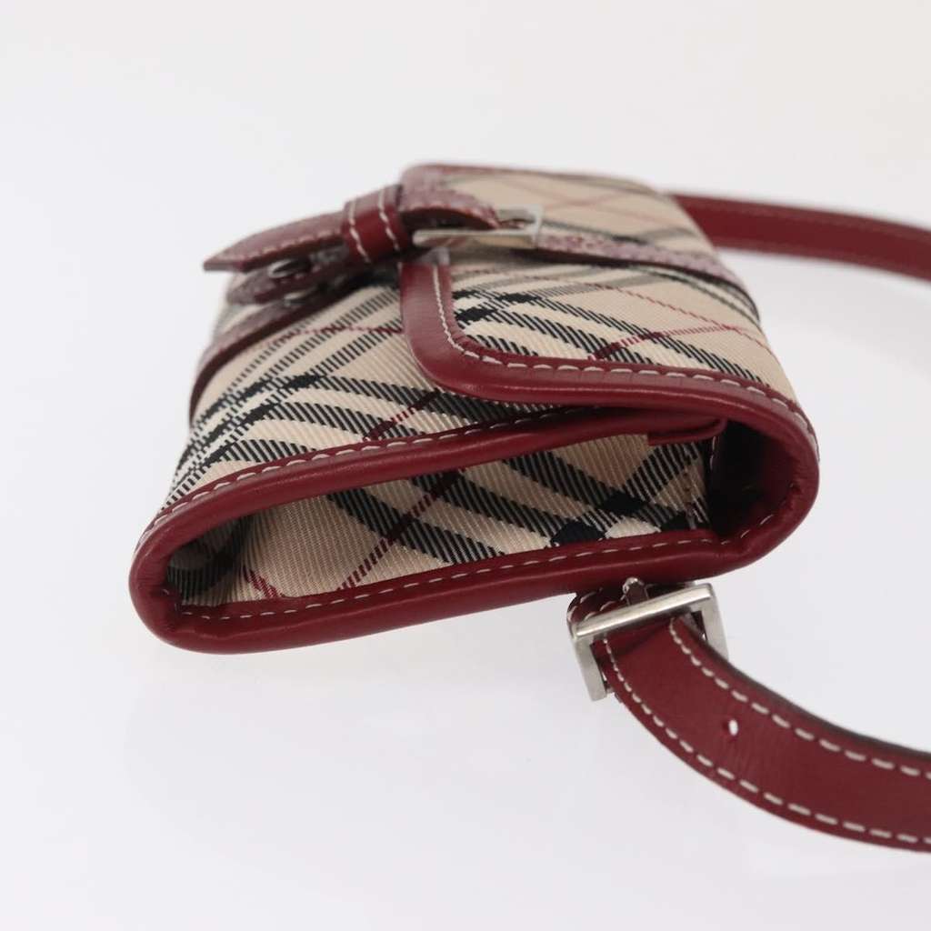 Burberry Waist Bag Beige Canvas Good condition - Inside View
