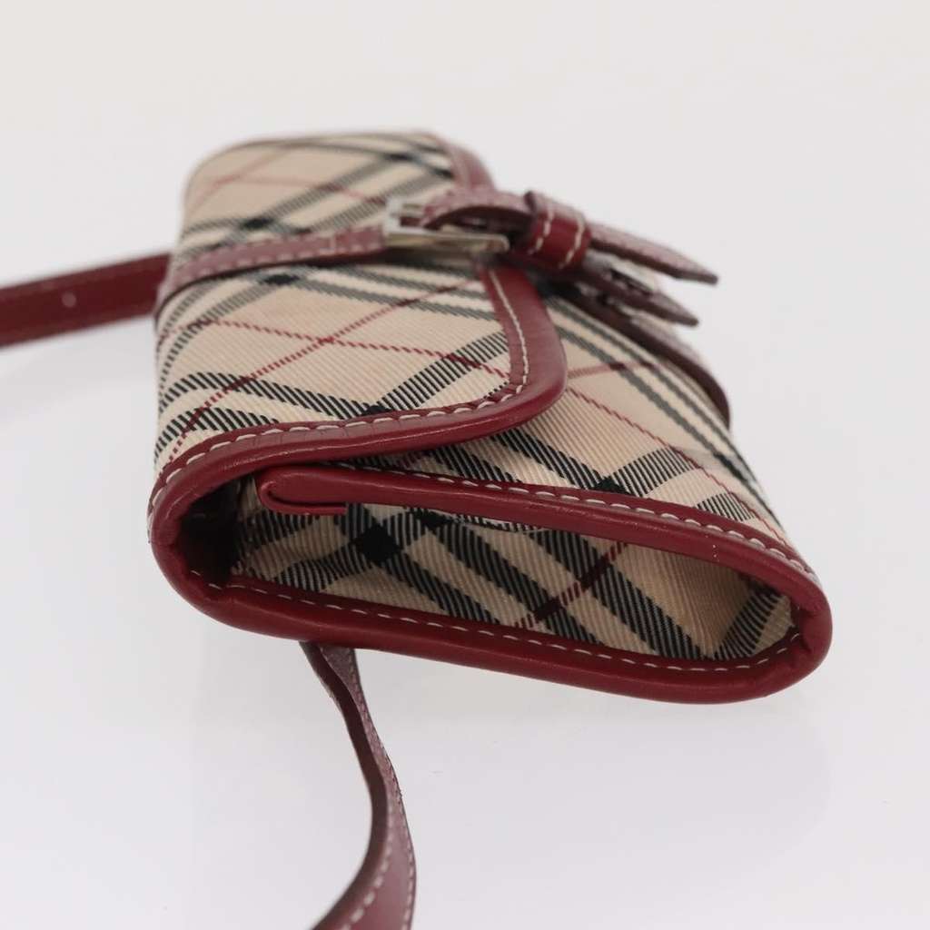 Burberry Waist Bag Beige Canvas Good condition - Model View