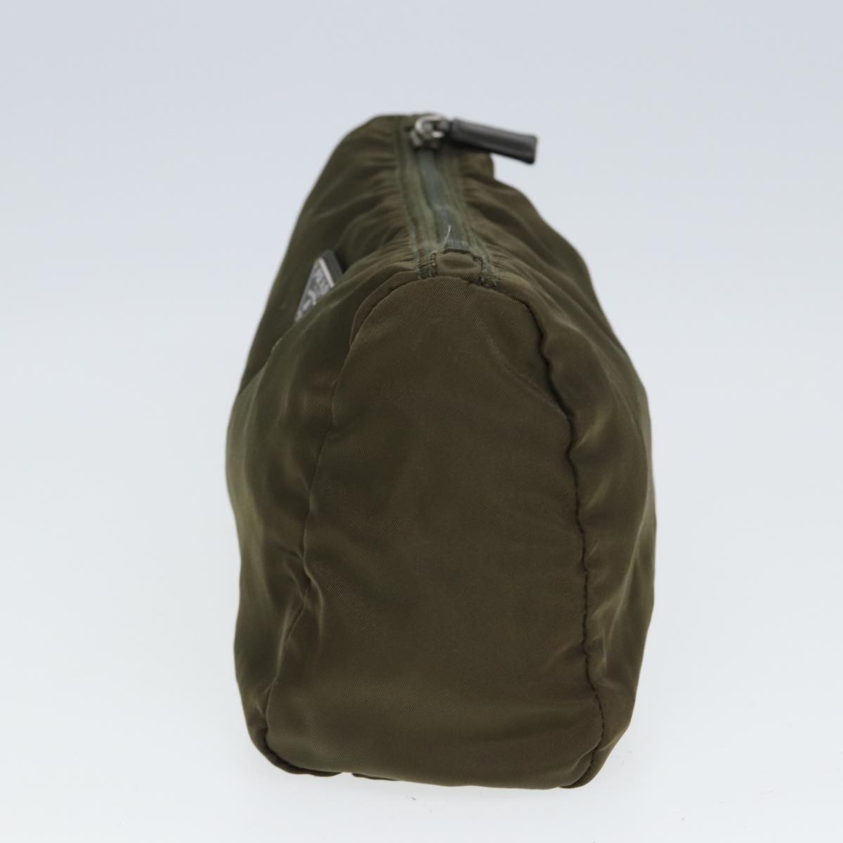 Prada Zip Around Pouch Khaki Good condition - Inside View