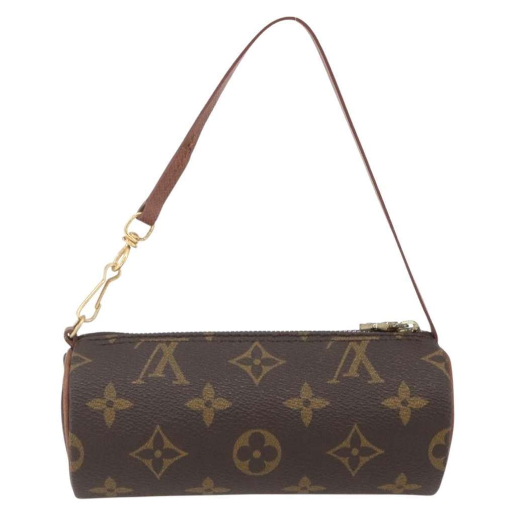 Louis Vuitton Papillon Pochette Brown Canvas Good condition - Back View