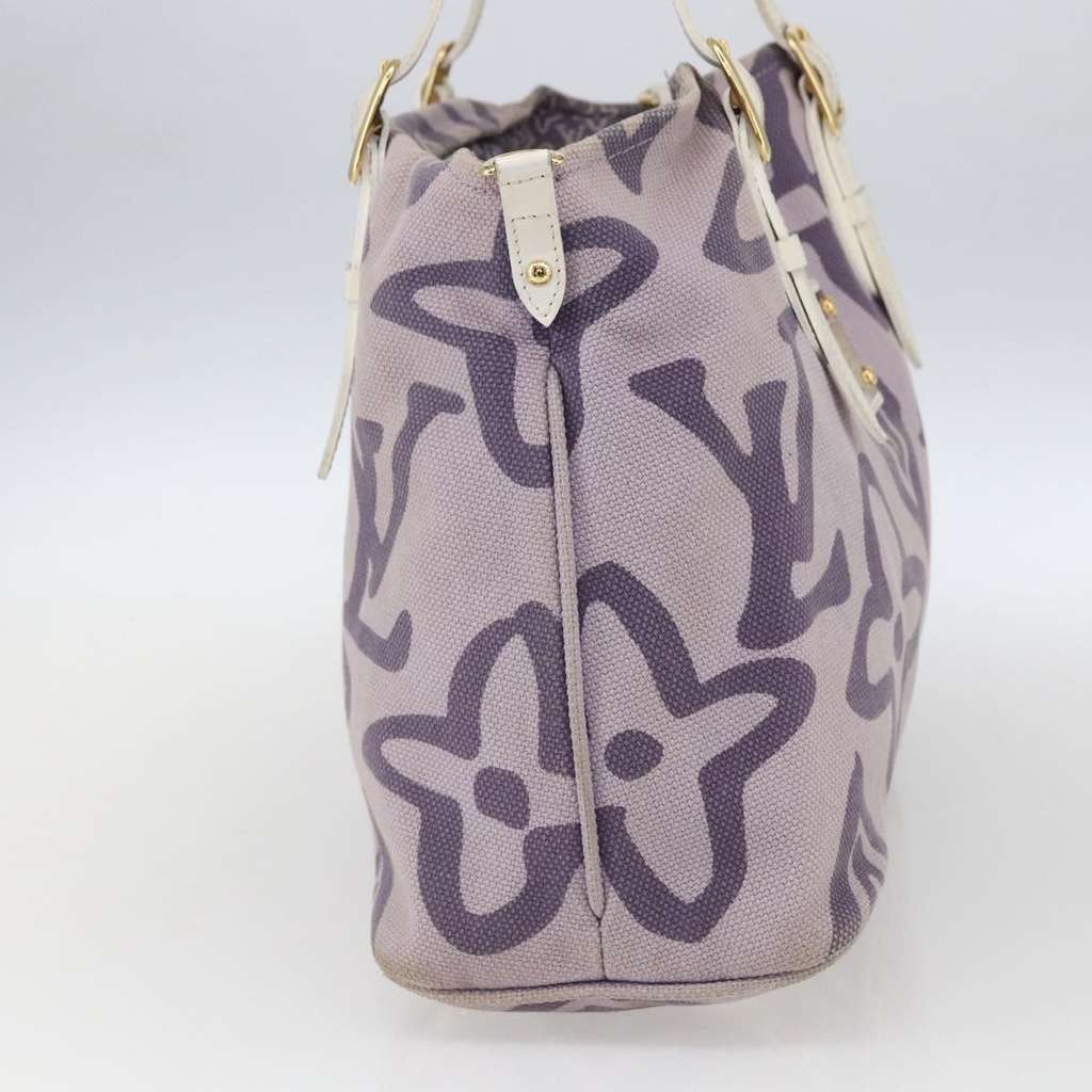 Louis Vuitton Tahitienne Cabas Purple Canvas Good condition - Inside View