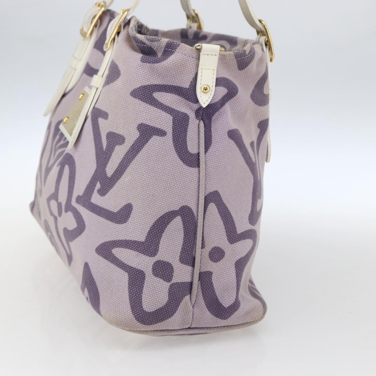 Louis Vuitton Tahitienne Cabas Purple Canvas Good condition - Model View