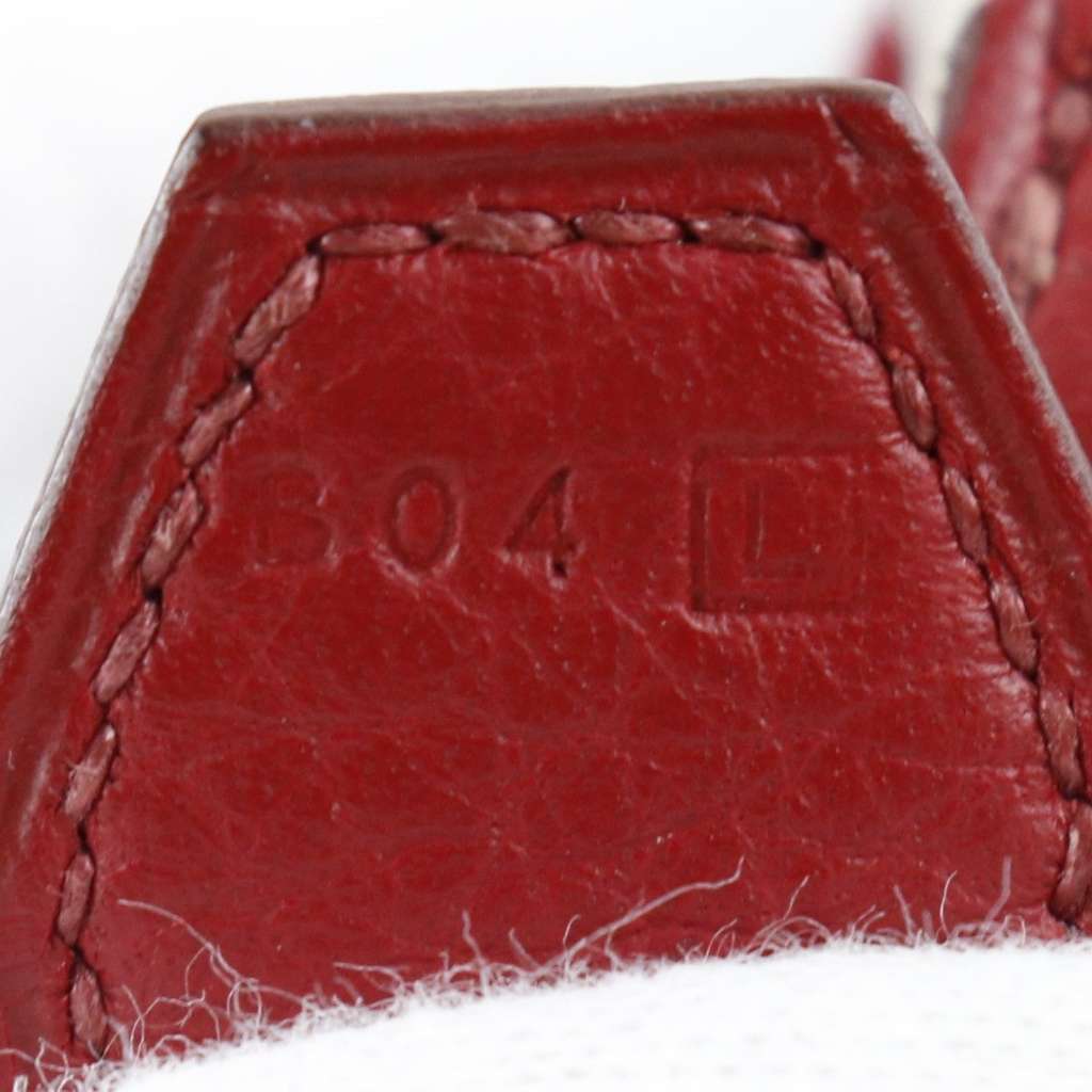 Hermès Bolide Bag Red Leather Good condition - Box View