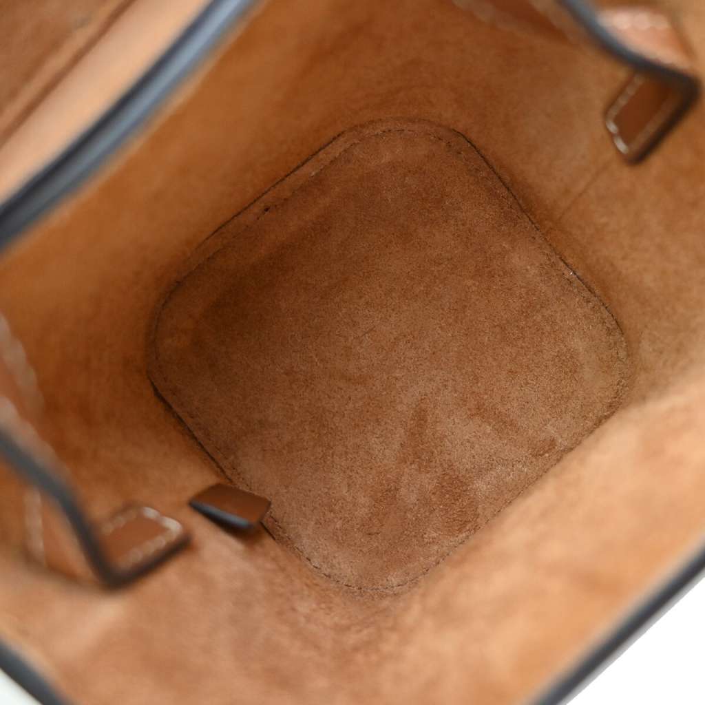 Celine Cuir Triomphe Box Bag Brown Leather Good condition - Box View