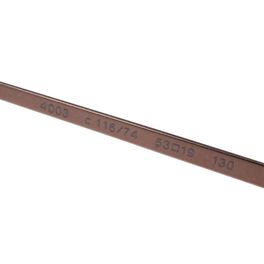 Chanel Logo CC Sunglasses Orange Metal Good condition - Inside View