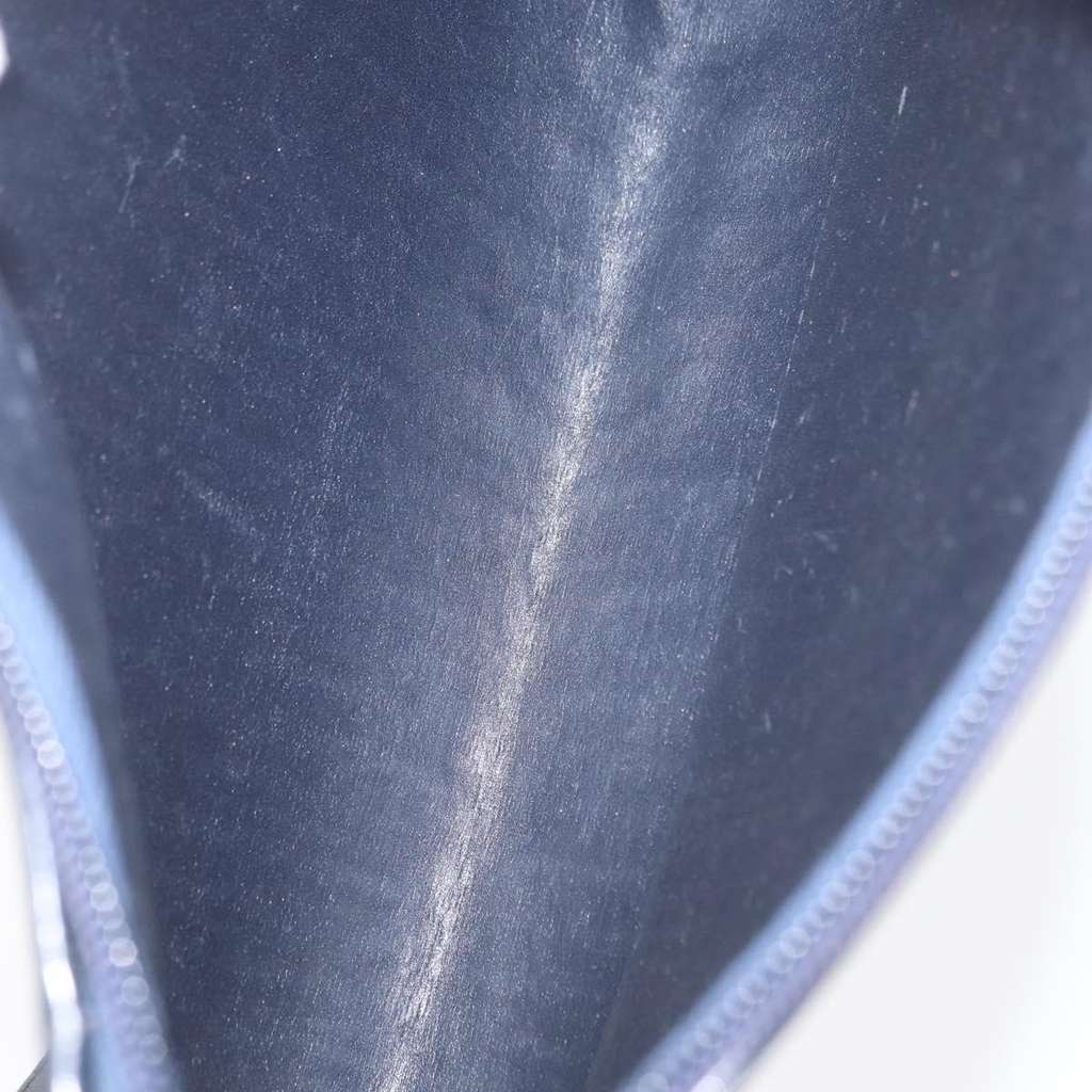 Christian Dior Vintage CD trotter Shoulder bag Navy Canvas Fair condition - Box View