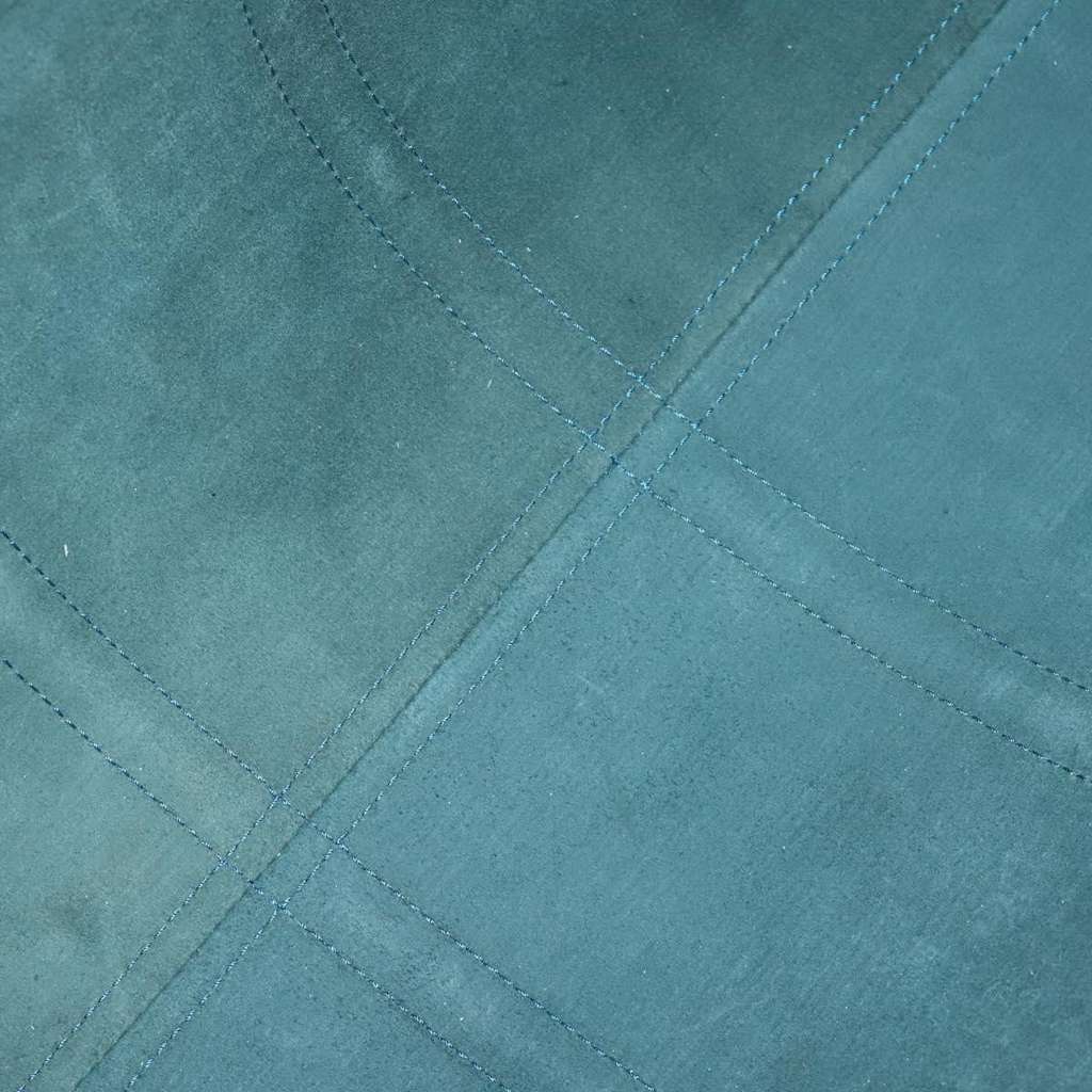 Louis Vuitton Keepall Bag Blue Leather Good condition - Box View