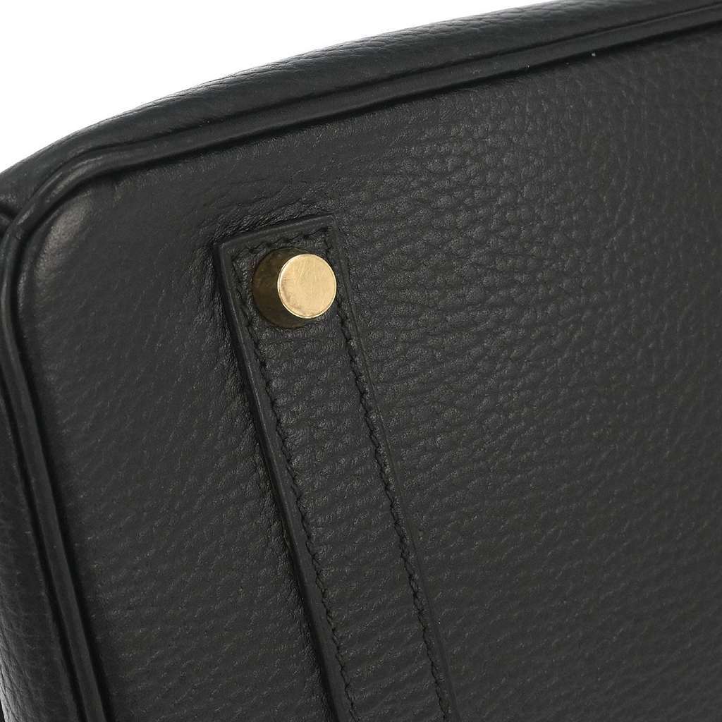 Hermès Birkin Handbag Black Leather Good condition - Inside View