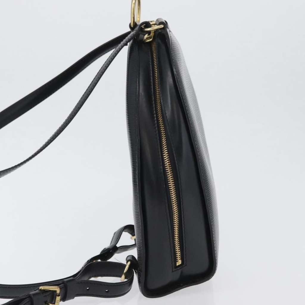 Louis Vuitton Mabillon Backpack Black Leather Good condition - Model View