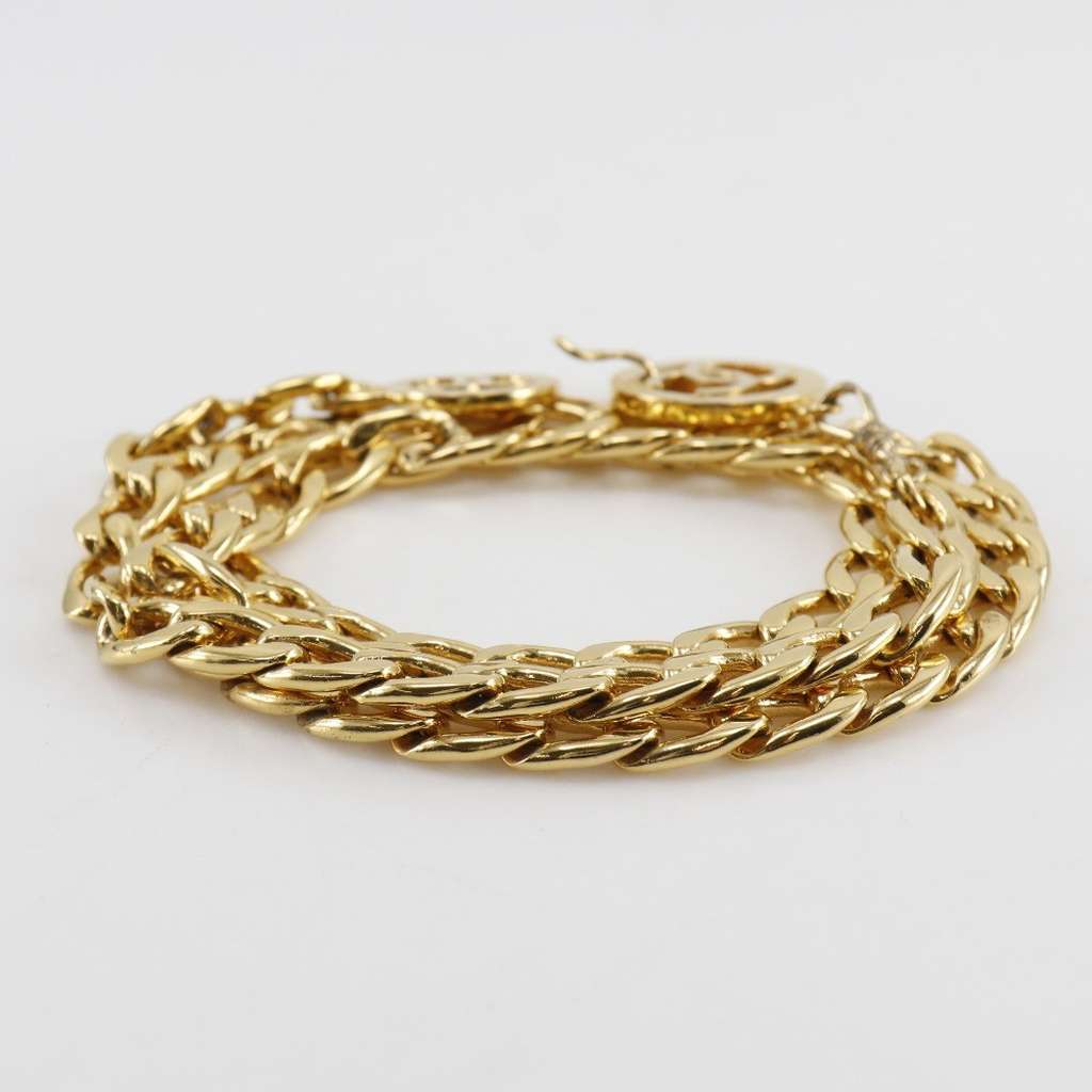 Chanel Vintage CC Chain Belt Gold Good condition - Inside View