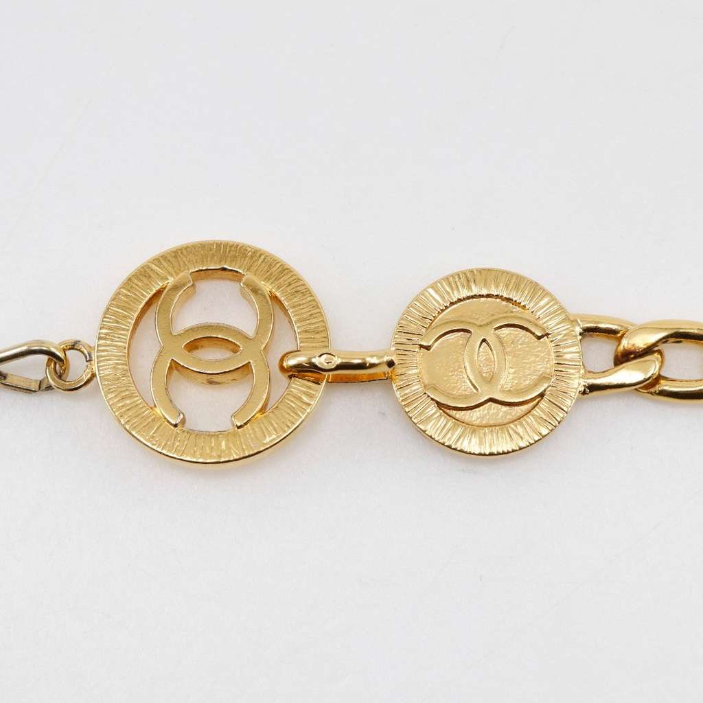 Chanel Vintage CC Chain Belt Gold Good condition - Box View