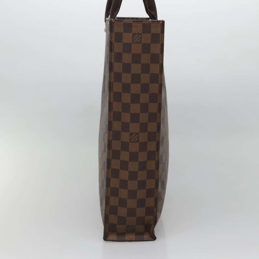 Louis Vuitton Sac Plat Bag Brown Canvas Fair condition - Model View