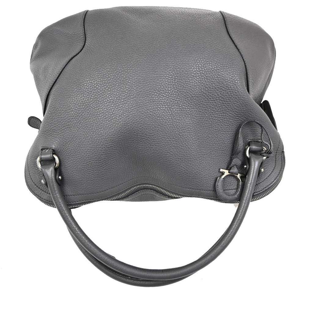 Salvatore Ferragamo Gancini handbag Other Leather Good condition - Box View