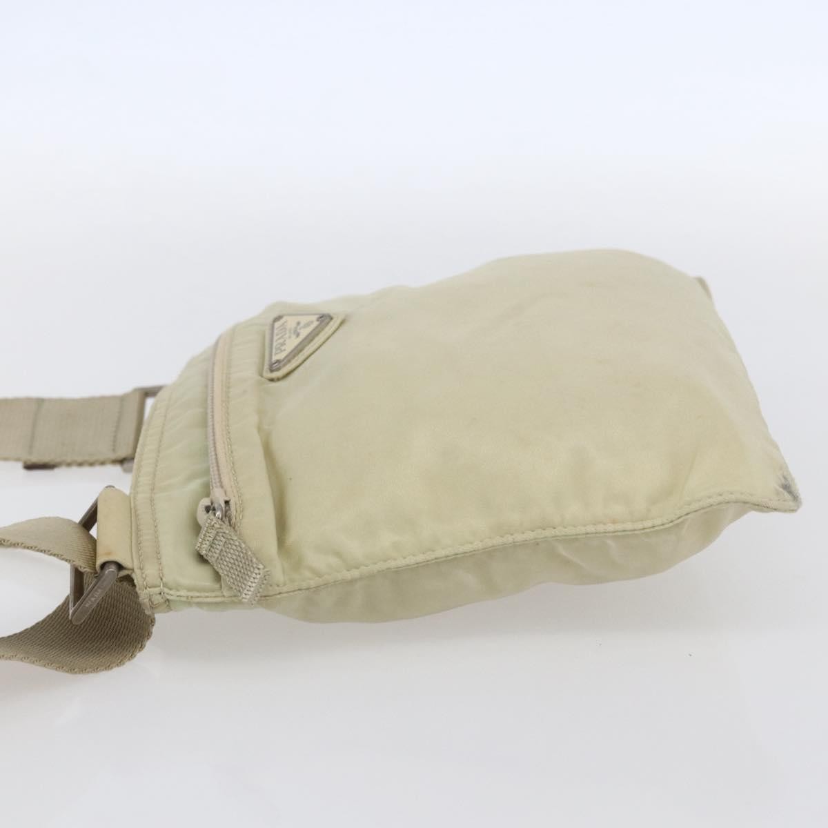 Prada Front Pocket Messenger Bag Beige Good condition - Inside View