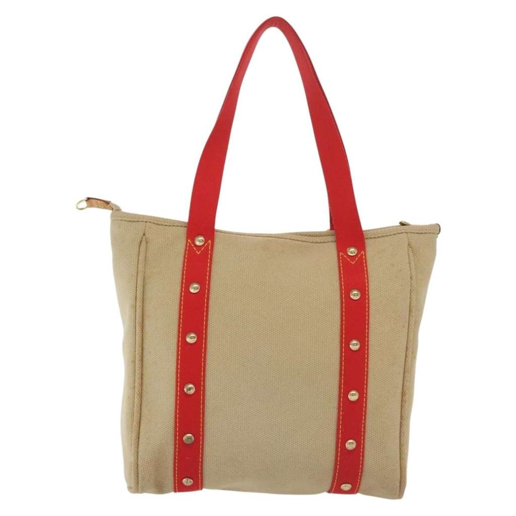 Louis Vuitton Antigua Tote Beige Canvas Good condition - Back View