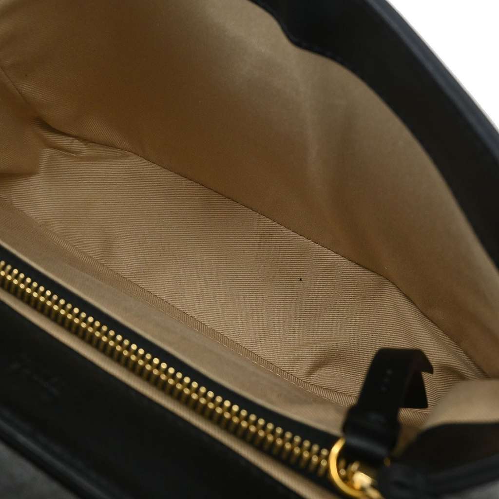 Chloe C Double Carry Bag Black Leather Good condition - Inside View