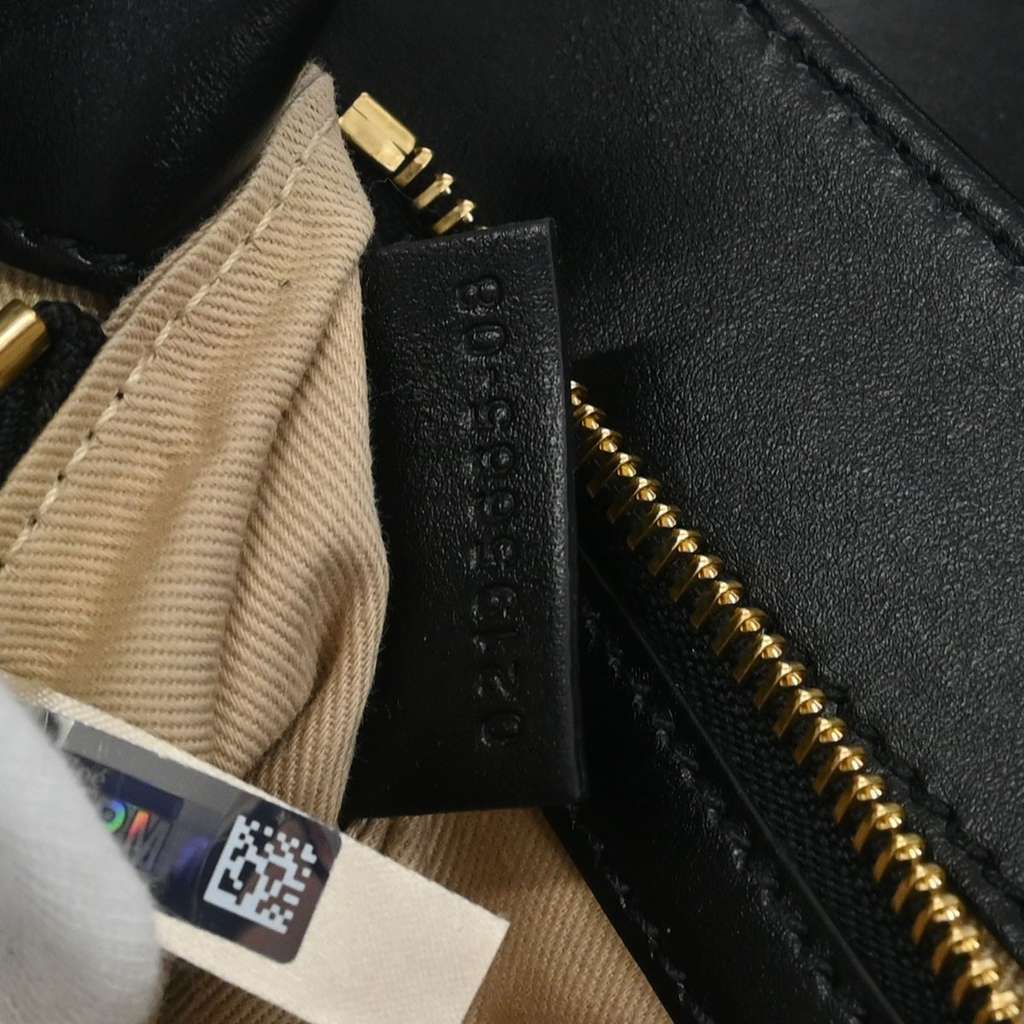 Chloe C Double Carry Bag Black Leather Good condition - Box View