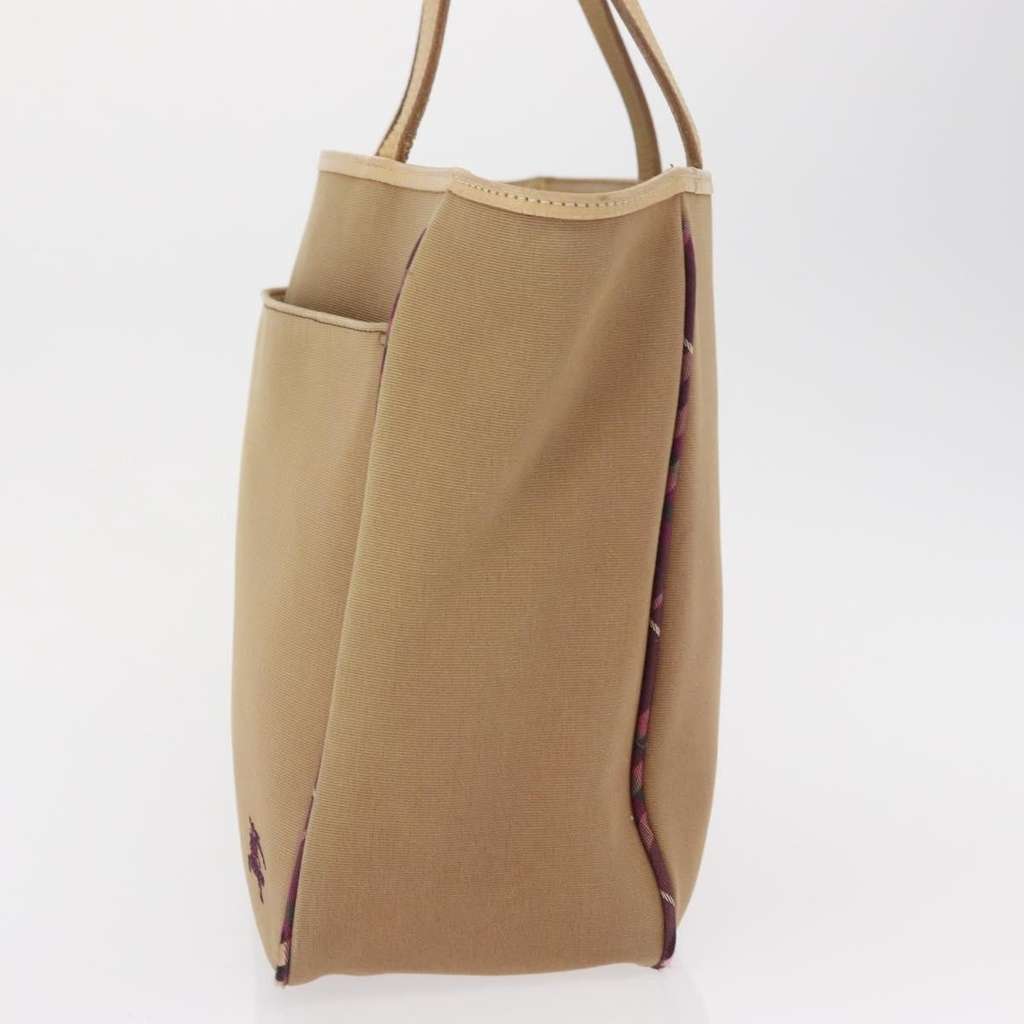 Burberry Blue Label Tote Bag Beige Canvas Fair condition - Inside View