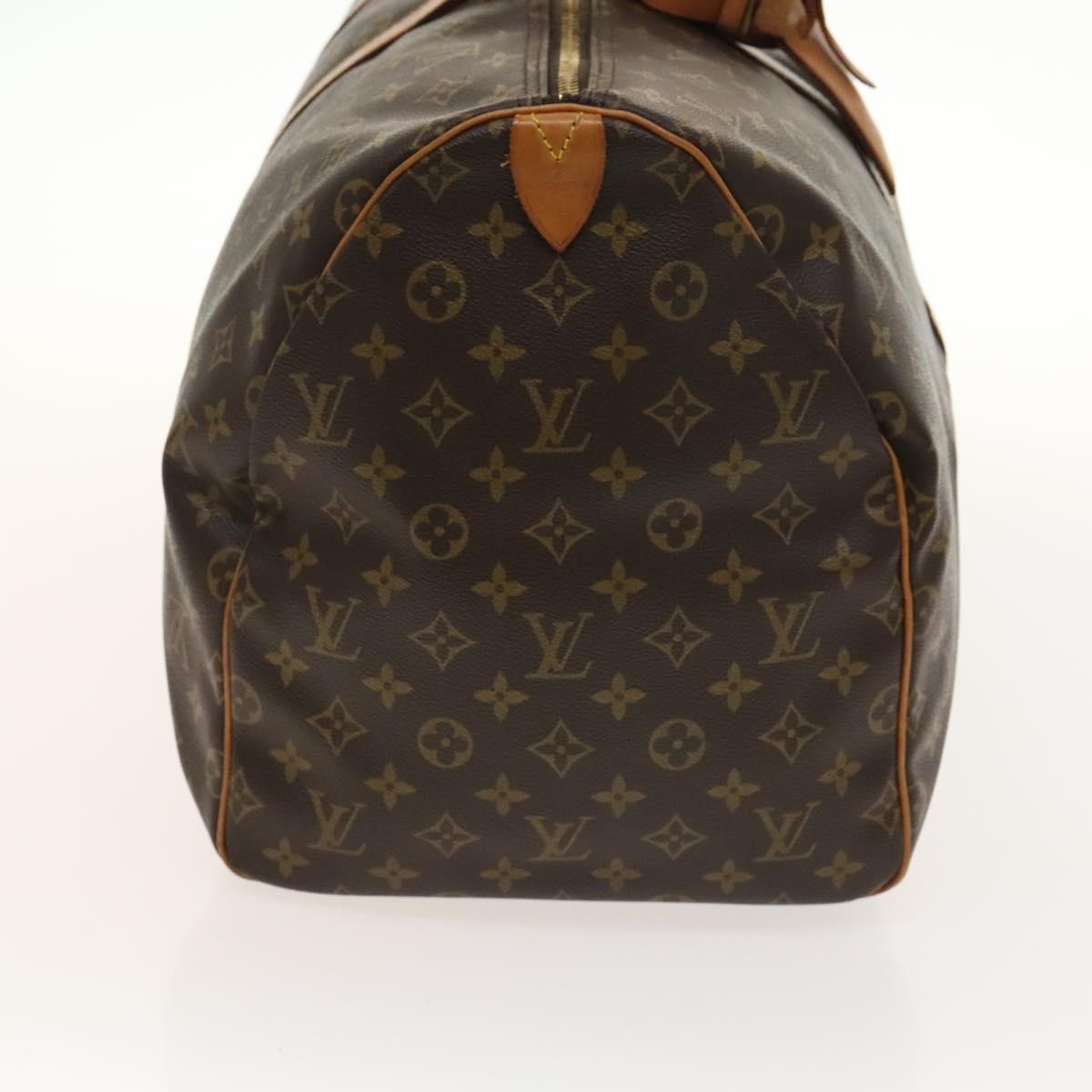 Louis Vuitton Keepall Bag Brown Canvas Good condition - Model View