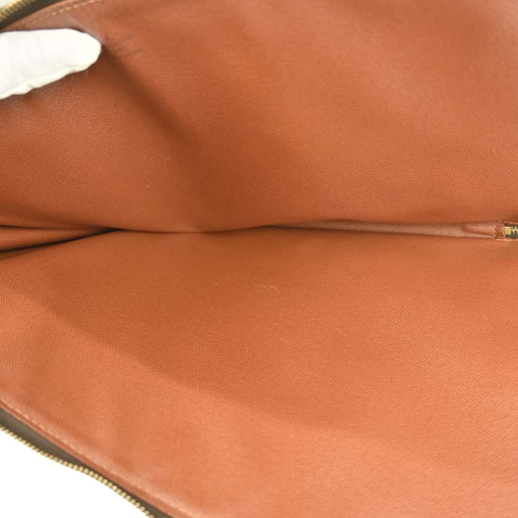 Louis Vuitton Poche Documents Brown Canvas Good condition - Inside View