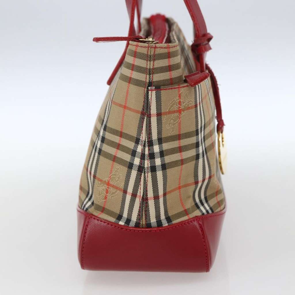 Burberry Nova Check Handbag Beige Canvas Good condition - Inside View